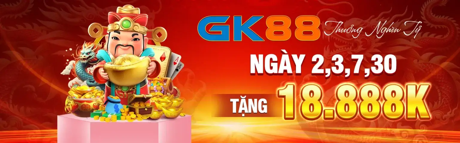 Thưởng ngày vàng tại GK88